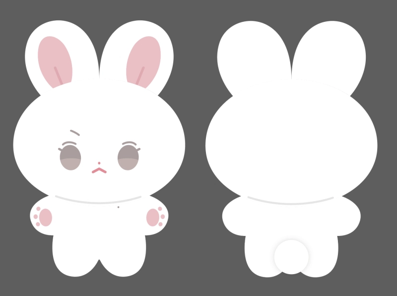 샘플가 할인) 동물형 인형 도안 | NB | CREPE 샘플가 할인) 동물형 인형 도안 | Nb | Crepe