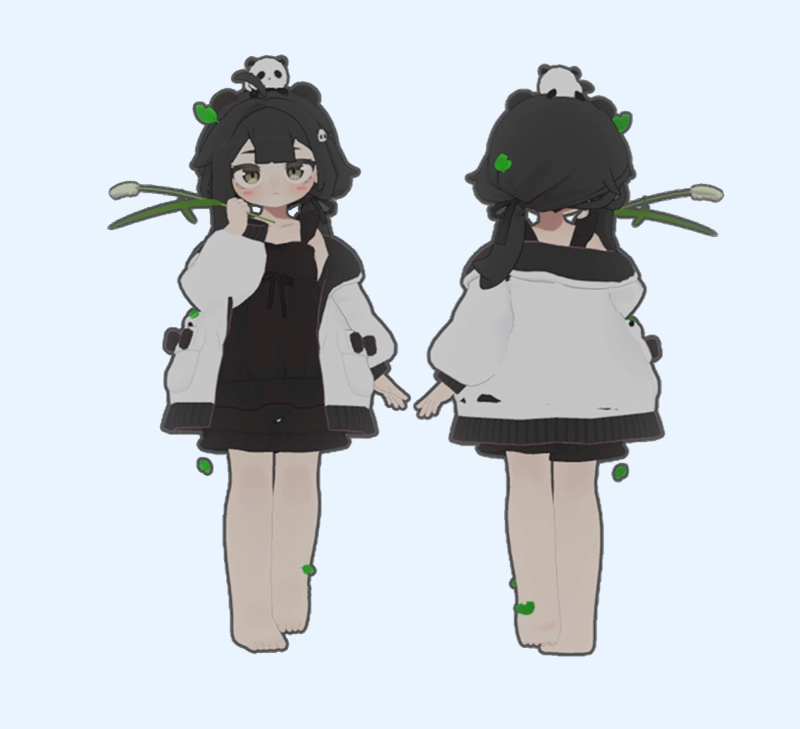 VRChat 브챗아바타(바미) | mayo | CREPE